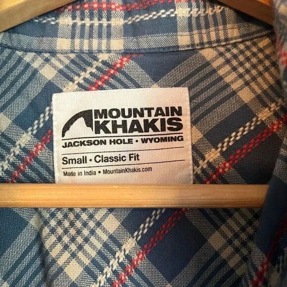 Mountain Khakis Men’s Classic Fit Short Sleeve Button Down Size Small - Picture 2 of 5